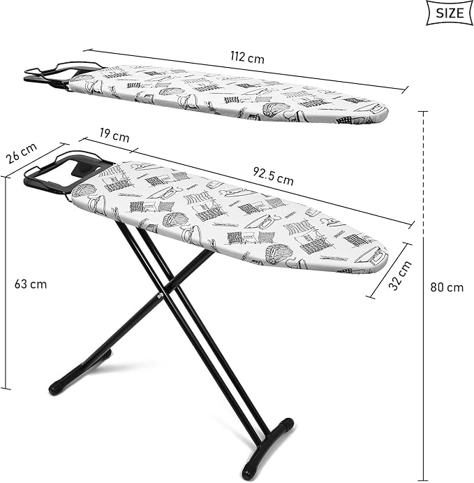 Duwee 12"x36" Ironing Board