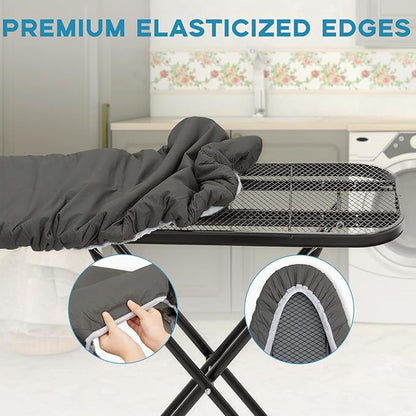 43x13 Small Ironing Board Cover and Pad, Iron Board Replacement Cover, Thick