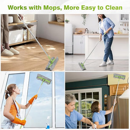 HOMEXCEL Microfiber Glass Cleaning Cloths-6PK, Stainless Steel, Premium Magic