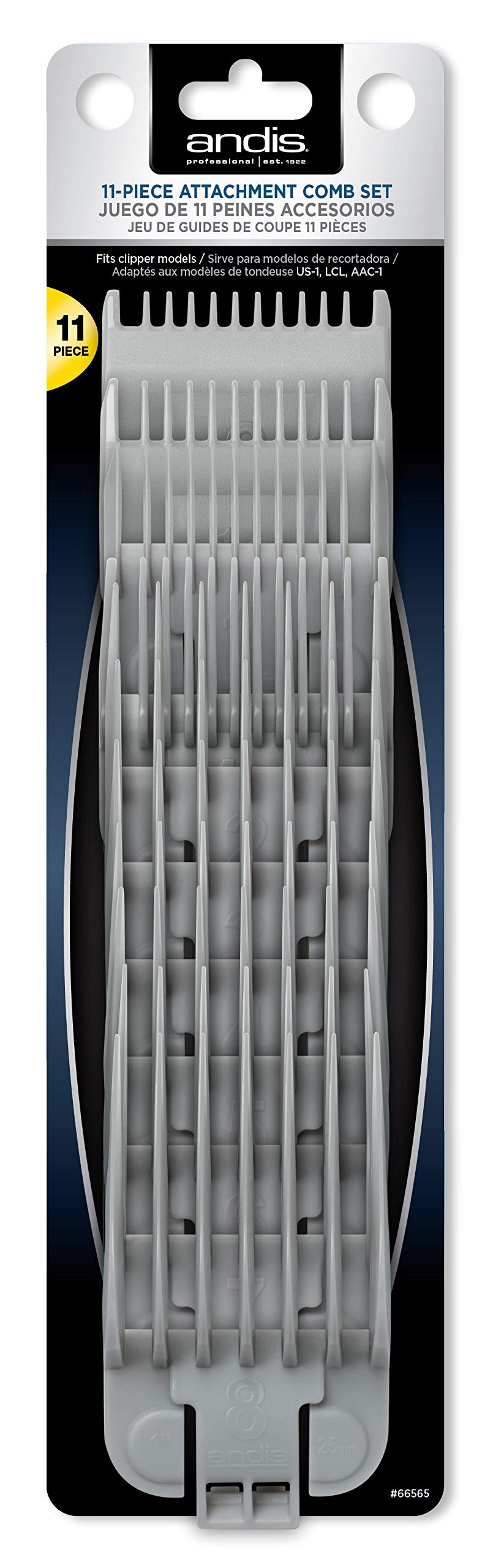Andis 560974 Limited Edition Slimline Pro Cord/Cordless Beard Trimmer, Lithium Ion T-Blade Trimmer, Close Cutting T-Blade Zero Gapped, Galaxy