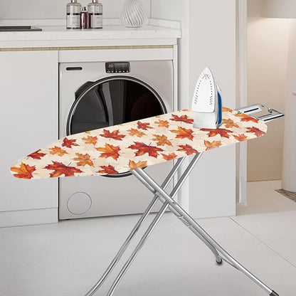 Easy Installation 15x54 Fall Maple Leaf Ironing Board Cover