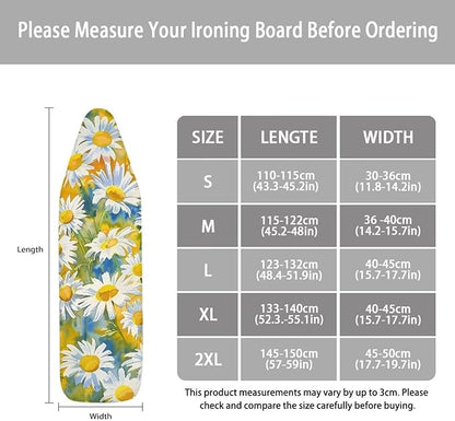 Ironing Board Cover, Floral Ironing Board Cover, Large Ironing Board Covers