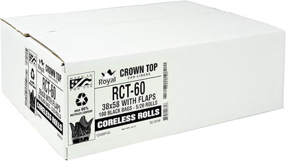 Aluf Plastics RCT-60 Star Sealed Coreless Rolls