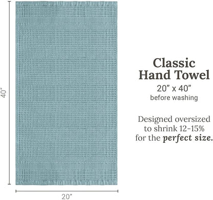 GILDEN TREE Waffle Hand Towels for Bathroom Quick Dry Towel Super Absorbent