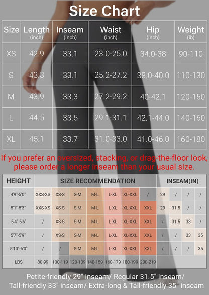 YEOREO Workout Leggings Womens No Front Seam Straight Leggings 33" High Waist Buttery Eddiy Gym Yoga Pants Plum Brown M