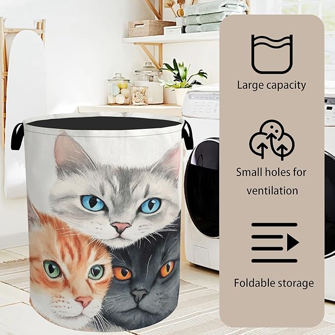 Cat Laundry Basket