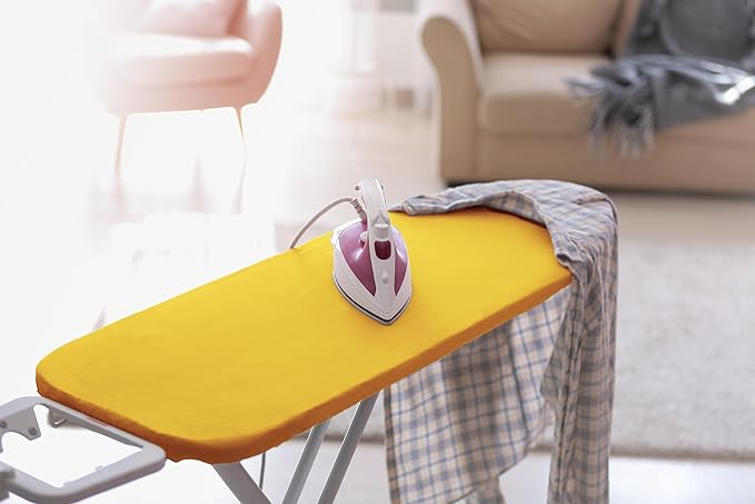 Encasa XO Ironing Board Cover and Pad 49"x18" - 4mm Felt Wide Iron Board Cover