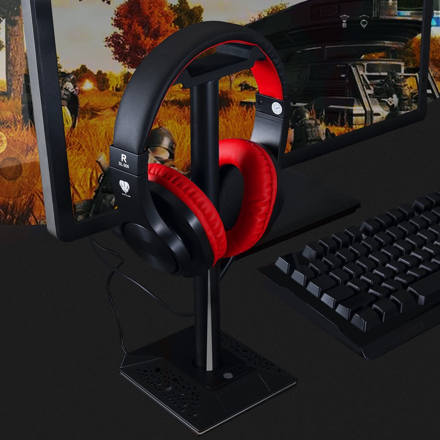 PS5/PS4/Xbox/PC Gaming Headset with Mic - Wired Kids Headphones for Gaming and School, Girls Headset with Microphone