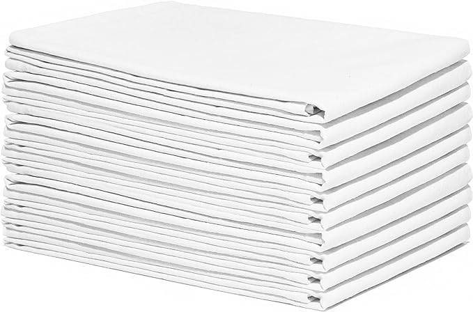 Organic Cotton White Dish Towels