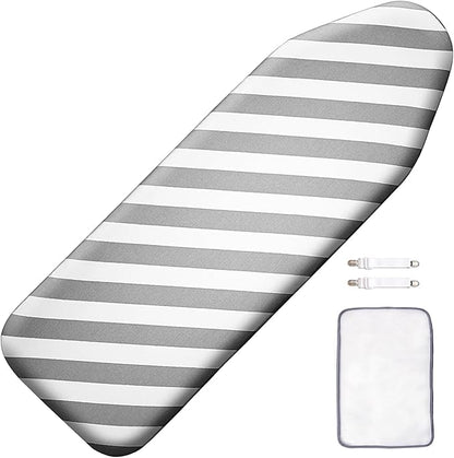 SheeChung Over The Door Ironing Board Cover 14x42 Inch, Thick Iron Covers