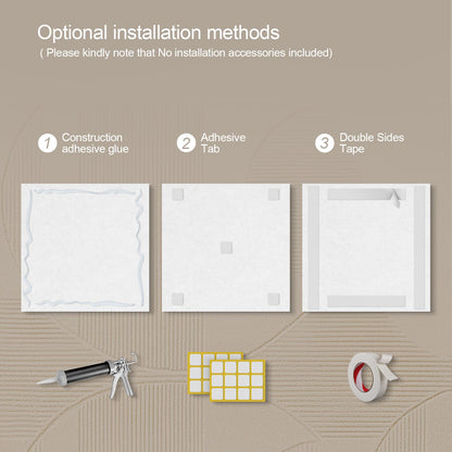 UMIACOUSTICS 8 Pcs 0.7Inch Thick Art Acoustic Panels, Total 47.2” x 23.6” Decorative Sound Absorbing Wall Panels for Home, Office, Hotel, Dragon-pattern-Painting