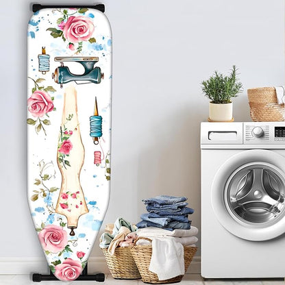 Nuxovilar Sewing Mannequin & Floral Pattern Ironing Board Cover, 15×54 inch