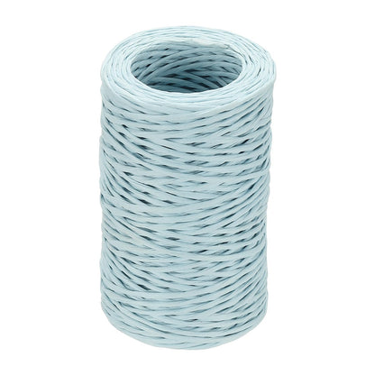 uxcell 55 Yards Floral Bind Wire Wrap Twine, 2mm Floral Wire Vine Bind Wire Rustic Craft Wire for DIY Projects Flower Bouquet Making Wreath Gift Wrapping Wedding Decoration, Blue