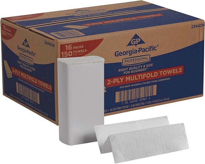 GP Georgia-Pacific Professional Series Premium 2-Ply Multifold Paper Towels by