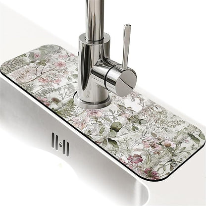 Kitchen Sink Splash Guard，Elegant-forest