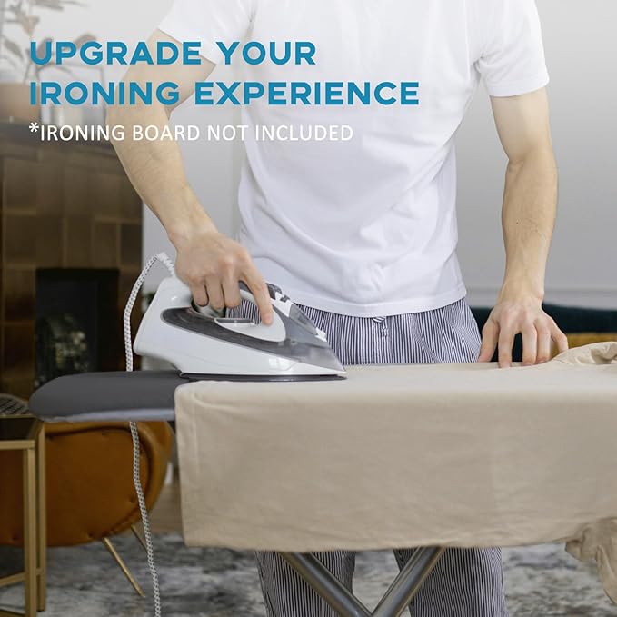 Iron Board Cover with Padding, Extra Thick Heavy Duty Aluminum Coated Ironing