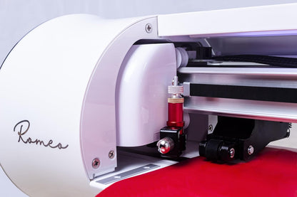Siser Romeo Essential Bundle - 24" Professional Cutting Machine for Vinyl, Paper, and More – WiFi Compatible with Windows & Mac - Includes Leonardo Design Studio Software, Roll Holder Accessory