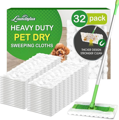 Heavy Duty Dry Sweeping Cloths Refills Compatible