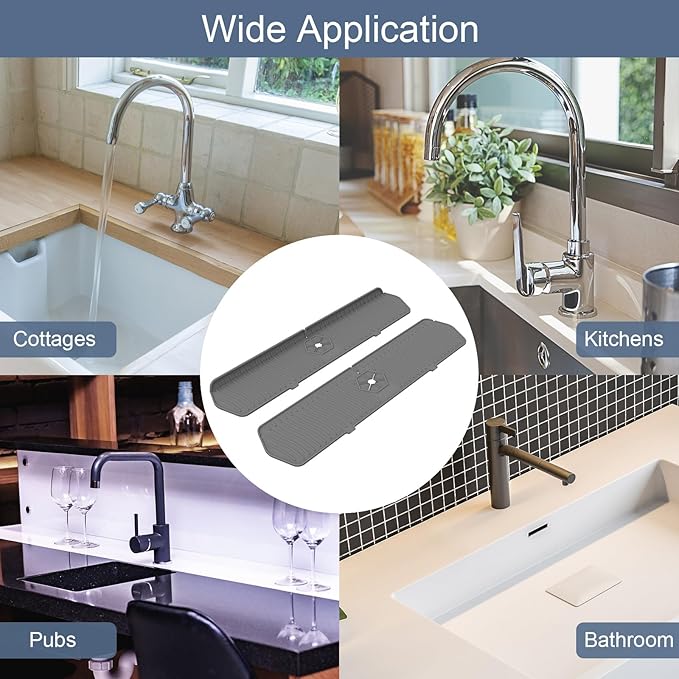 Faucet Guard - 90 Foldable Drain Mat