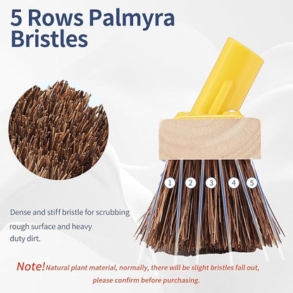 Floor Scrub Brush with Long Handle