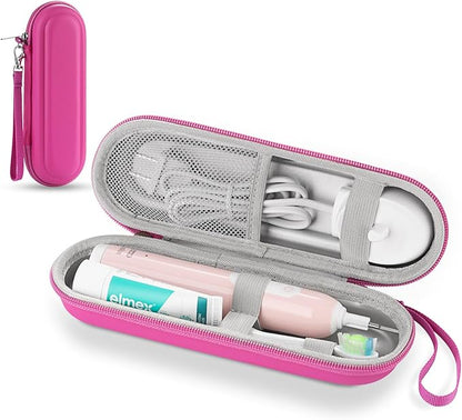 Toothbrush Travel Case for Oral B/Oral-B Pro 1000 1500 5000 7000 & Philips