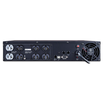 CyberPower OR2200PFCRT2U PFC Sinewave UPS Battery Backup and Surge Protector, 2000VA/1540W, 8 Outlets, AVR, 2U Rack/Tower, UL Certified