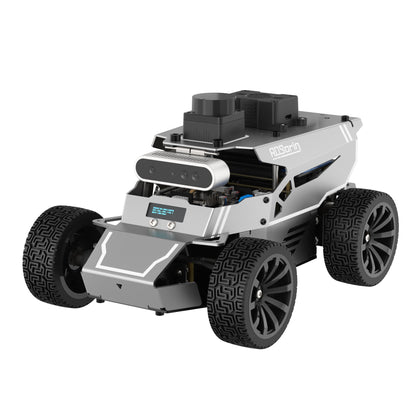 HIWONDER ROS2 Robot Car for Jetson RPi Gemini ChatGPT Large AI Models Depth Camera SLAM Mapping Autonomous Driving Programming Education 3-in-1 Chassis Car, ROSOrin Advanced Kit & Jetson Nano 4GB