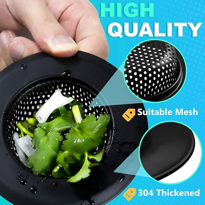 Sink Drain Strainer, Suitable for Most Sink Drains, Anti Clogging
