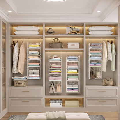 X-cosrack Closet Hanging Organizer and Storage