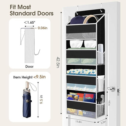 2 Pack Over The Door Organizer, Hanging Storage Organizer