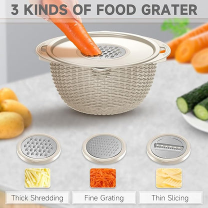 4-1 Colander with Bowl Set