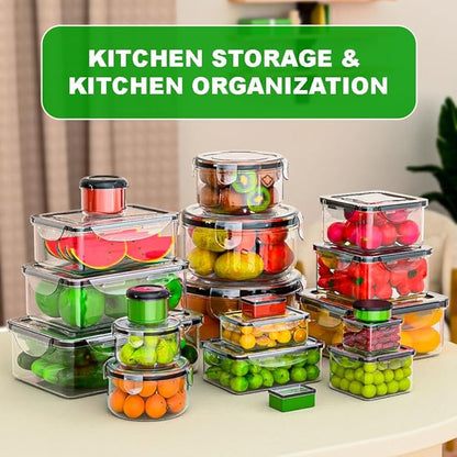 54 Pcs Food Storage Containers