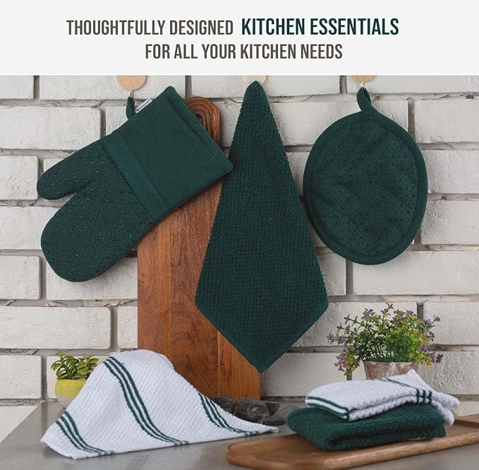LANE LINEN Dish Towels and Dishcloths Sets
