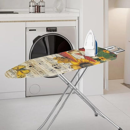 Sunflower Mushrooms Ironing Board Cover
