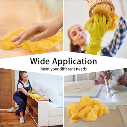 8 Pack Tack Cloths, Tack Rags for Woodworking, 17.7 x 35.4 in Tac Cloth Dust