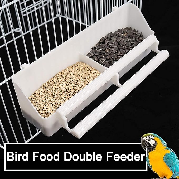X-Large Sturdy Wrought Iron Breeding Flights Canary Parakeet Cockatiel African Grey Lovebird Finches Parrot Home Cage Double Large Front Doors 4 Side Doors Bottom Storage Shelf On Lockable Wheels
