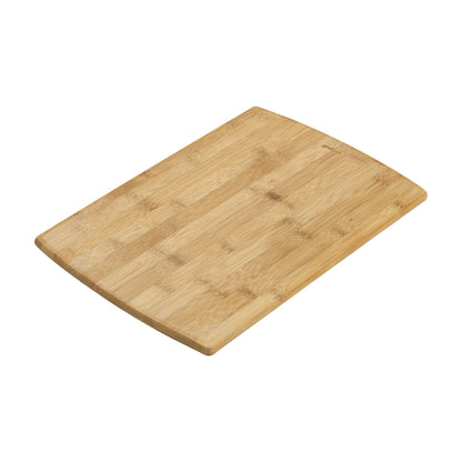 GoodCook Everyday 10" x 14" Bamboo Cutting Board, Durable Edge-Grain Wood, Moisture-Resistant, Knife-Friendly, Wooden Chopping Board for Kitchen, Low-Maintenance, Natural Bamboo