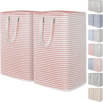 Lifewit 2 Pack Laundry Hamper Large Collapsible Laundry Baskets, Freestanding