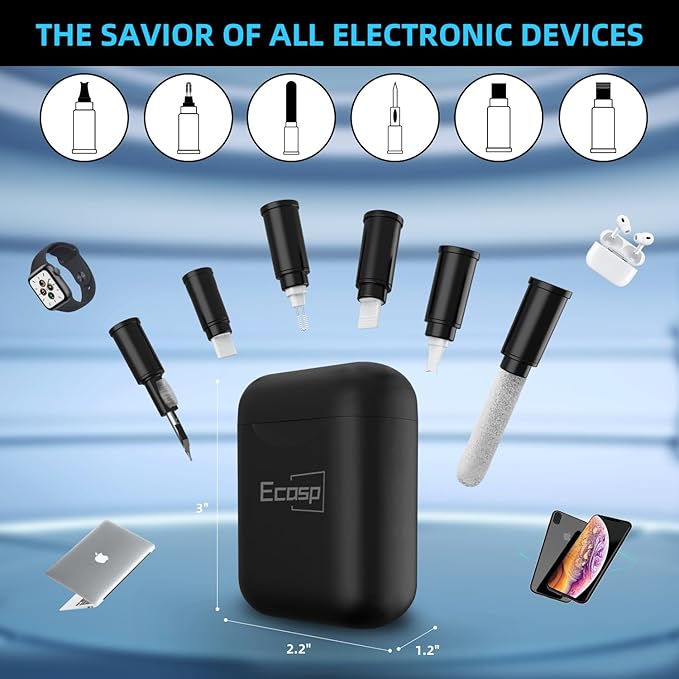 Cleaner Kit for AirPod, Cell Phone Cleaning Repair & Recovery iPhone and iPad
