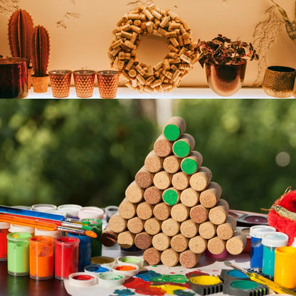 Jelinek Cork Assorted Recycled Natural Wine Corks - 100 Count