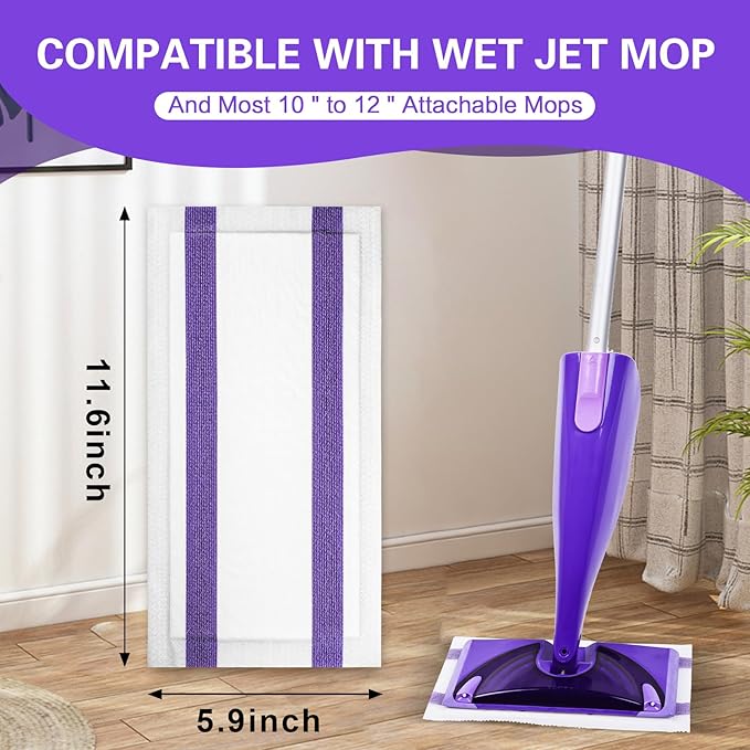 Mop Pads Refills Compatible