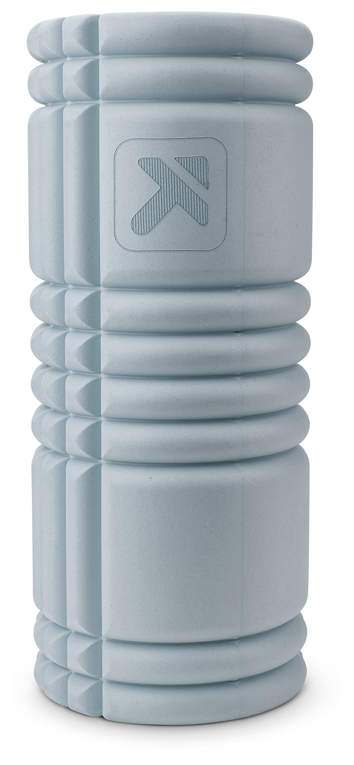 TRIGGERPOINT Performance Therapy Grid Patented Multi-Density Foam Massage Roller (80% Recycled) Exercise, Deep Tissue Muscle Recovery - Muscle Pain&Tightness, Improves Circulation (13"), Blue