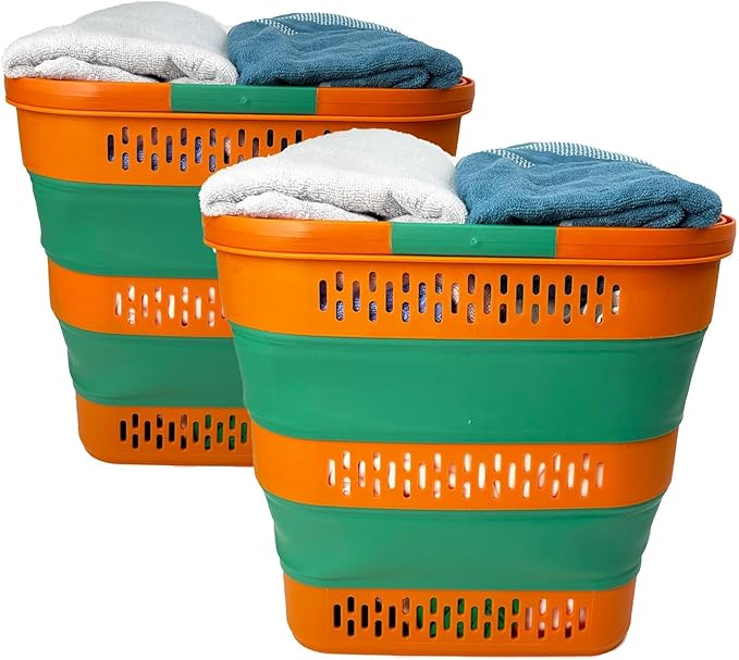 SAMMART 38L Collapsible Laundry Basket