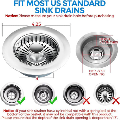 zaa Kitchen Sink Drain Strainer