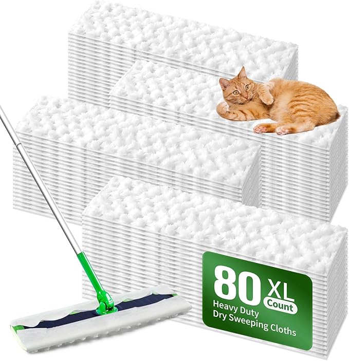 Heavy Duty Dry Sweeping Cloths Compatible