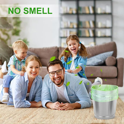 Small Trash Bags 4-6 Gallon, Inwaysin 200 Count Biodegradable Trash Bags 4