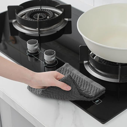 100% Cotton Kitchen Towels and Dishcloths Set
