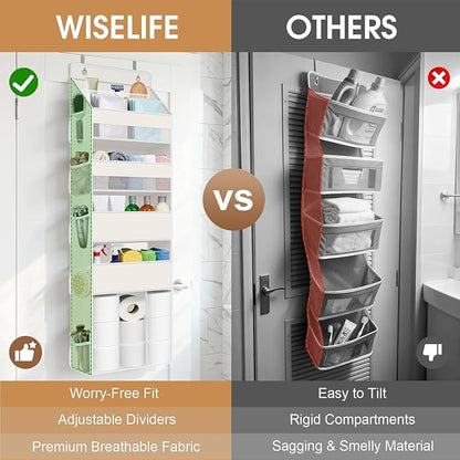 WISELIFE 5-Tier Over the Door Organizer