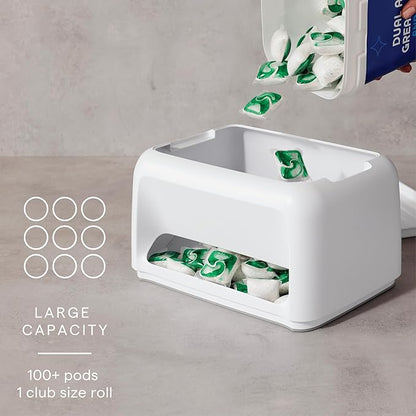 YouCopia SinkSuite Bag & Pod Dispenser, Standing Garbage Bag and Dishwasher Pod