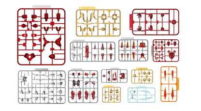 BLOKEES Model Kits Champion Class Marvel Infinity Saga Iron Man Mark LXXXV EX - Model Kit - Assembly Required - No Tools - No Paint - No Glue - No Cutting - Age 14+